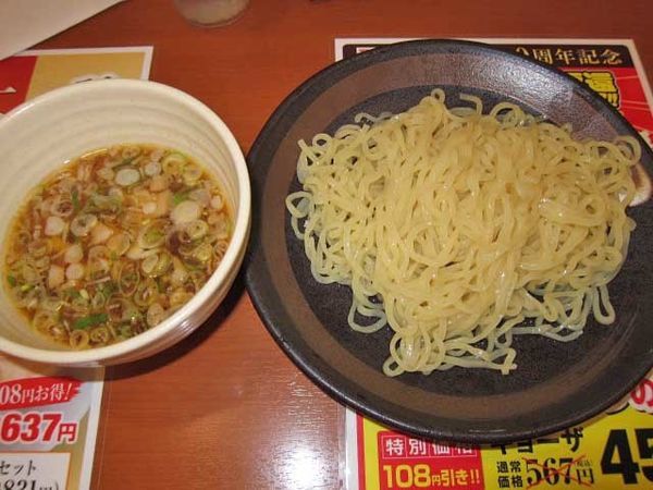 「つけ麺　421円」@幸楽苑 秋葉原店の写真