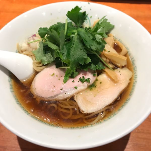 「醤油ゆずみつば」@麺屋 六感堂 Rock'anDoの写真