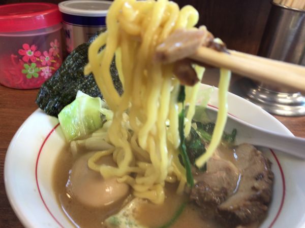 「うまいラーメン ハーフ 550円」@松福 本店の写真