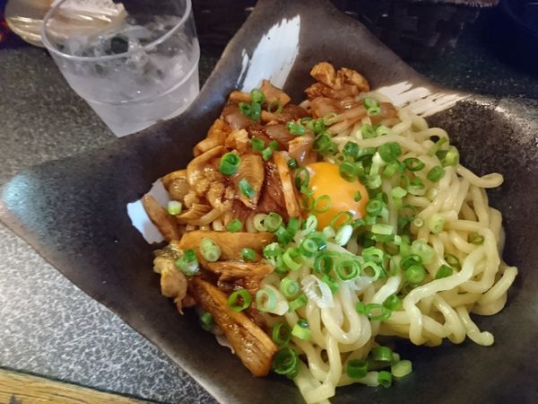 「油そば」@ときわ台 居酒屋 こま吉の写真