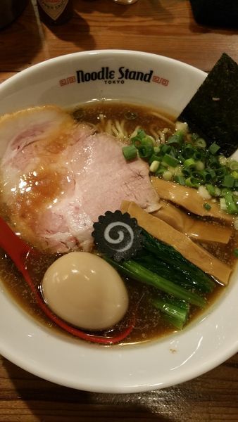 「KUROSHIO煮干しラーメン」@Noodle Stand Tokyoの写真