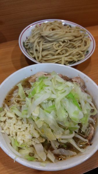 「シークワーサーつけ麺(限定)」@ラーメン二郎 八王子野猿街道店2の写真