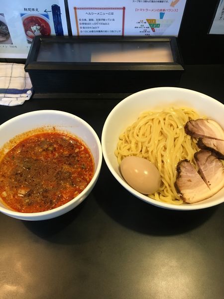 「坦々つけ麺」@ら〜めん 晴々の写真