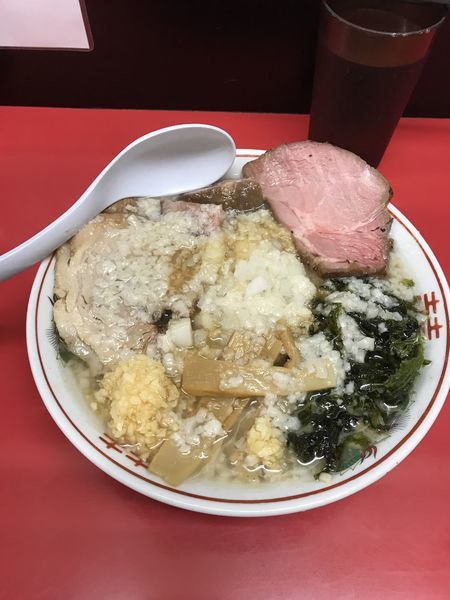 「限定 燕三条背脂ちゃちゃ(750円)」@びんびん豚の写真
