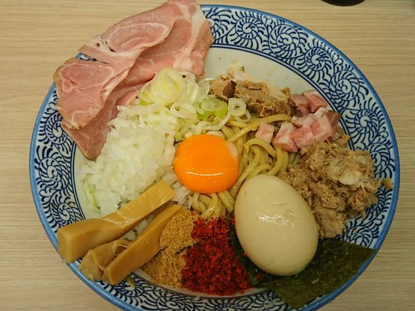 「まぜそば（冷やしVer．）￥850」@狼煙 大宮店の写真