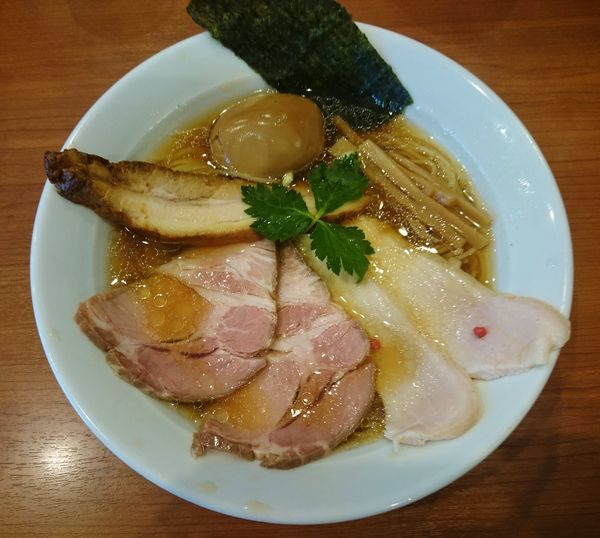 「特製醤油ラーメン　1000円」@中華そば 七麺鳥の写真