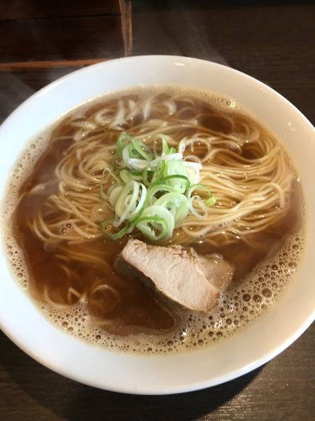 「肉煮干しそば小盛¥800 w/ スープ増し¥100」@麺処 遊 蕨店の写真