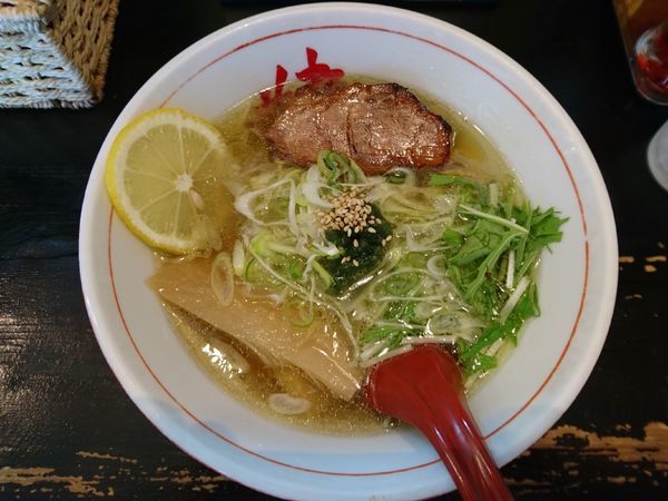 「青辛醤の黄金の塩らーめん特濃こんにゃく麺」@麺や 藏人の写真