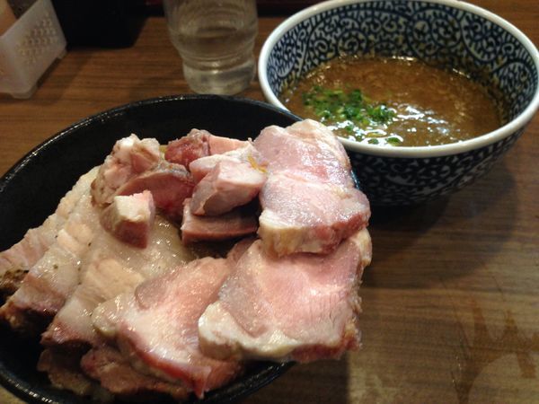 「チャーシュー極濃煮干つけ麺」@煮干しつけ麺 宮元の写真