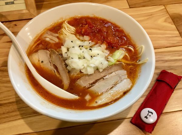 「とまとらーめん」@らーめん カッパハウスの写真