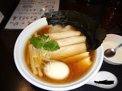 「煮干し中華そば」@長野らぁ麺 さくら木の写真
