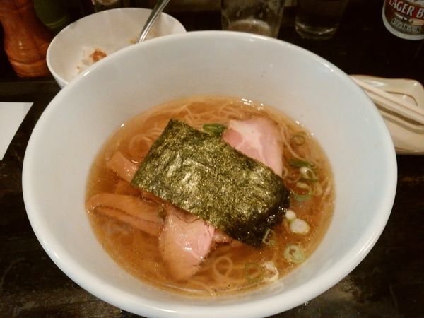 「中華そば（ミニカレーセット）」@中華そば かなでの写真