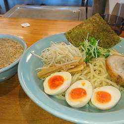 味噌つけ麺+味玉
