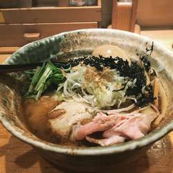 "得"製焼きあご塩ラーメン