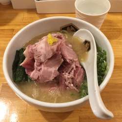 濃厚真鯛ラーメン＋チャーシュー増し