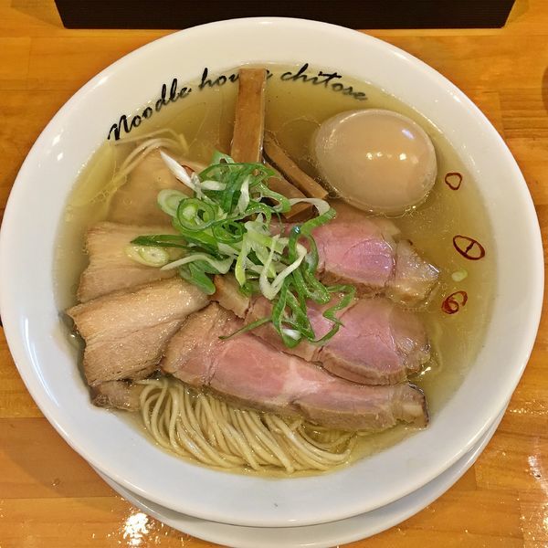 「味玉叉焼塩 ￥1150」@麺庵ちとせの写真