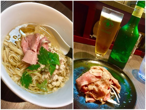 「【夏季限定】鶏と鮭節の冷やしそば（無料クーポン⑤）」@柳麺 呉田-goden-の写真