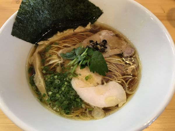 「鶏そば 醤油  800円」@麺匠 独眼流の写真