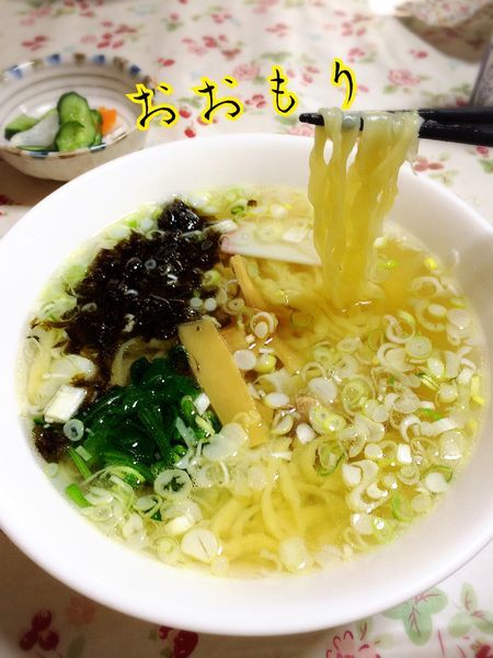 「ラーメン￥600」@ラーメン おおもりの写真
