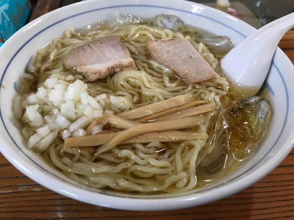「冷やしラーメン 640円」@食堂 いしやまの写真