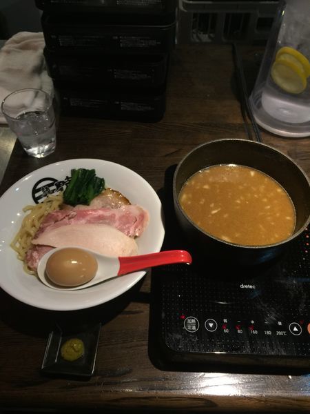 「濃厚鶏白湯つけ麺（醤油）」@麺屋 時茂 西川口店の写真