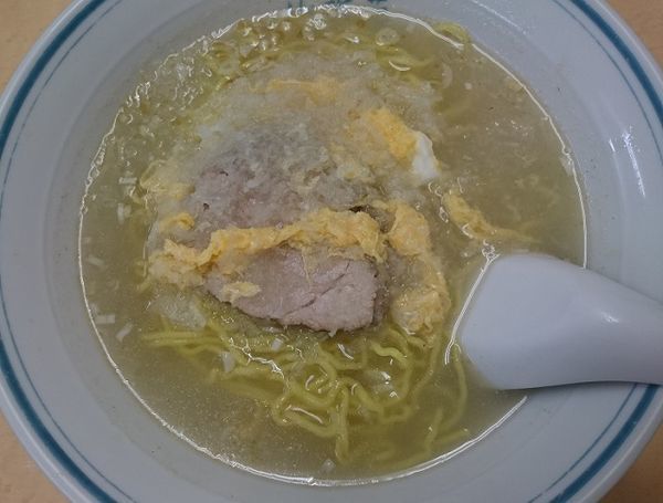 「大根ラーメン」@山水苑の写真