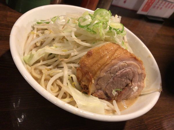 「らーめん　豚一切れ」@ちばから 渋谷道玄坂店の写真
