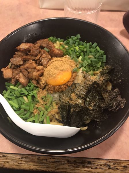 「台湾まぜそば」@特級豚骨 中華そば湊生の写真