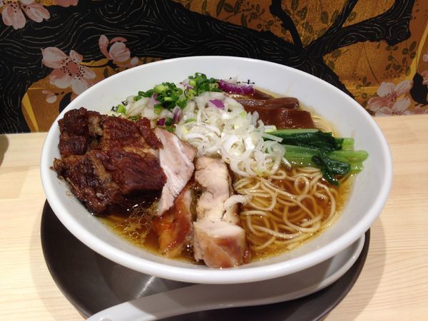 「チャーシューらーめん」@和風ピンポン竹末の写真