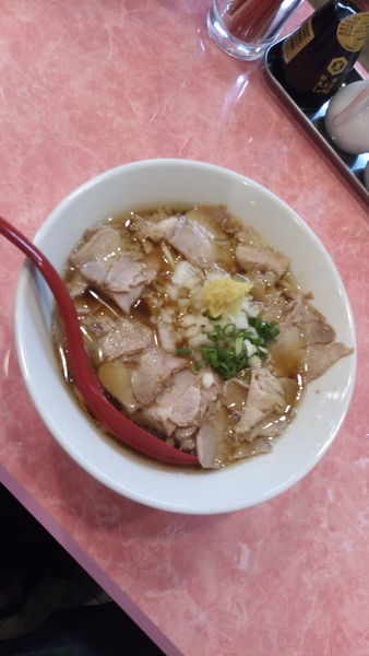 「肉出汁醤油ラーメンポークジンジャー（限定）」@カッパラーメンセンターの写真