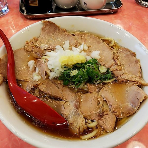 「【期間限定】肉出汁醤油ラーメンポークジンジャー」@カッパラーメンセンターの写真
