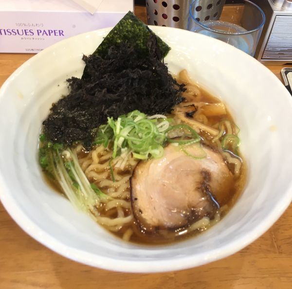 「湊磯のりらーめん」@麺屋 湊の写真