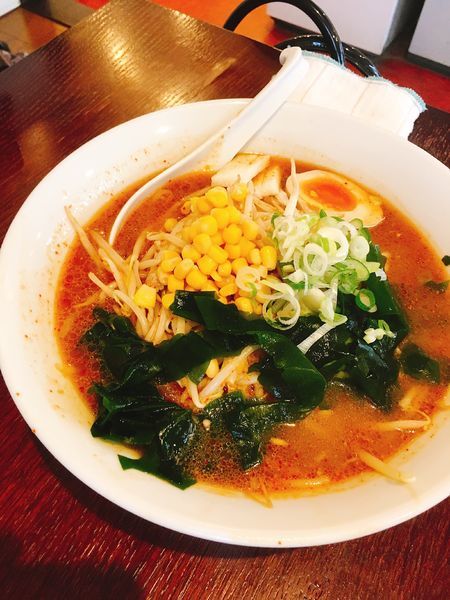 「えん辛らー麺」@麺屋えんの写真