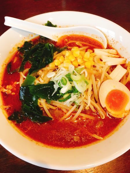 「えん大辛らー麺」@麺屋えんの写真