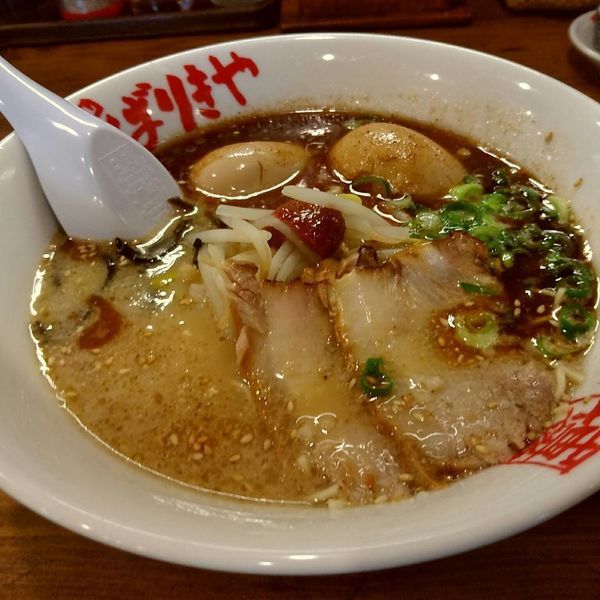 「ばりこてめん(並盛・100g)720円」@八番山 博多らーめん ばりきや 前橋店の写真