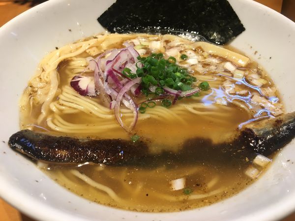 「【限定】秋刀魚ラーメン900円」@麺屋 翔 品川店の写真