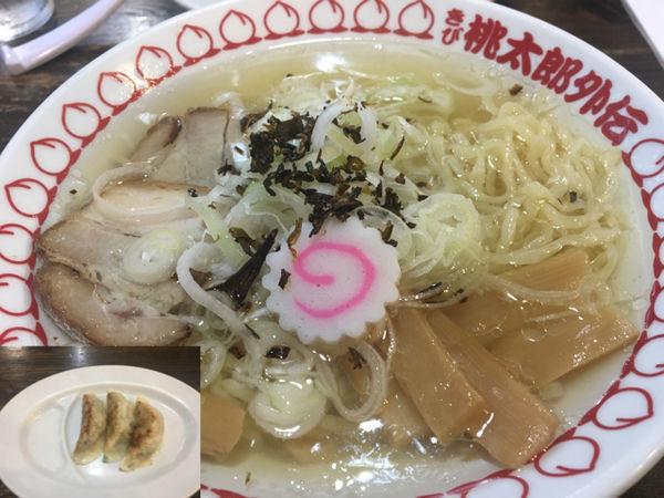 「中華そば750円」@支那そば きび 桃太郎外伝の写真