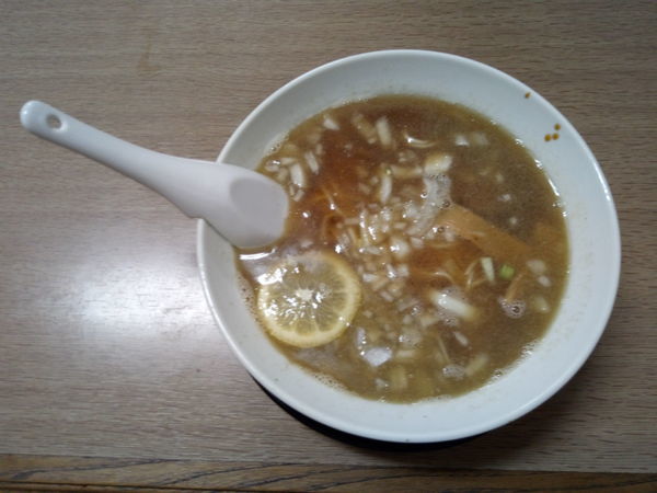 「煮干しそば」@寺カフェ 中華そば水加美の写真