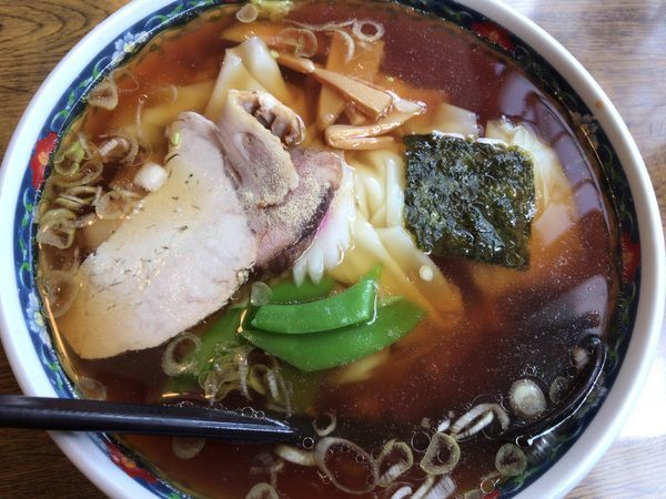 「ワンタンメン800円」@あすなろ食堂の写真