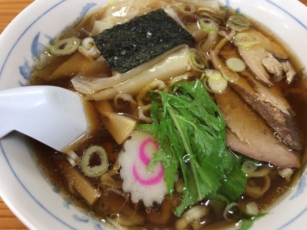 「わんたんめん750円」@手打中華 福禄の写真