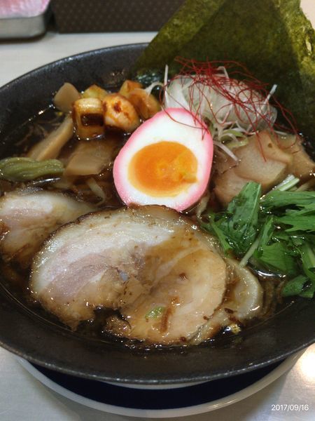 「極・中華そばDX」@麺 Dining 空の写真