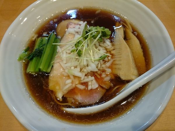 「煮干香味蕎麦　味玉付」@中華蕎麦 はるの写真