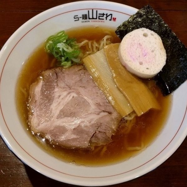 「あっさり煮干」@らー麺 山さわの写真