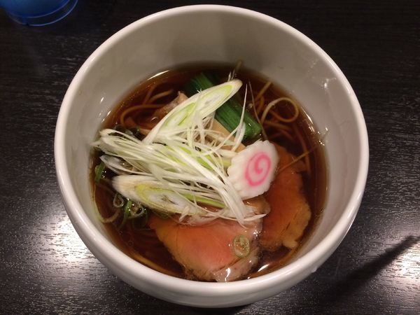 「れん屋名物自家製麺の豊潤煮干しそば 醤油」@麺処 れん屋の写真