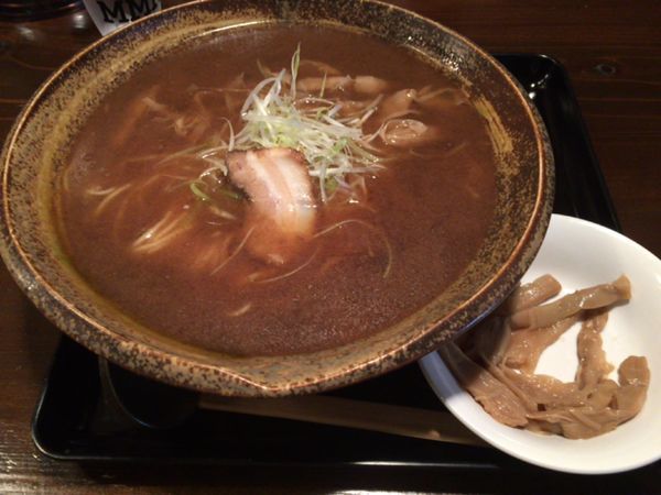 「中華そば 中(穂先メンマ)」@もちもちの木 新宿店の写真