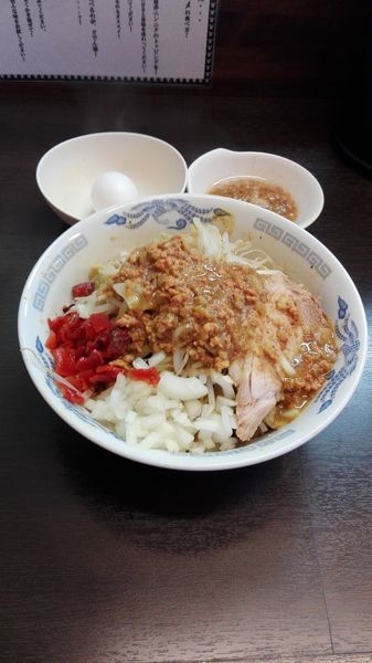 「カレー油そば（お盆限定）」@ラーメンどでん 大宮店の写真