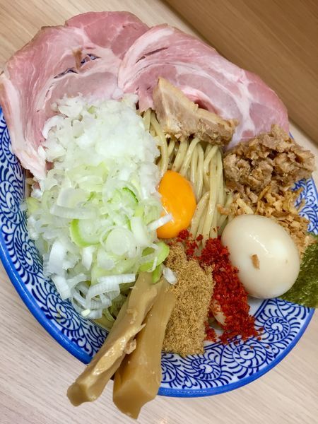 「冷やしまぜそば 大￥850」@狼煙 大宮店の写真