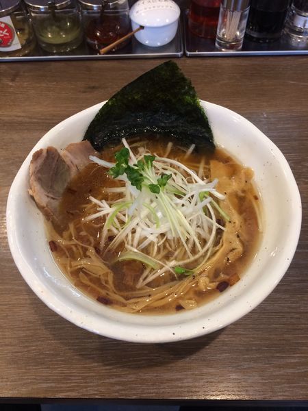 「清湯らーめん 550円(朝10時迄 500円)」@らーめん流星の写真