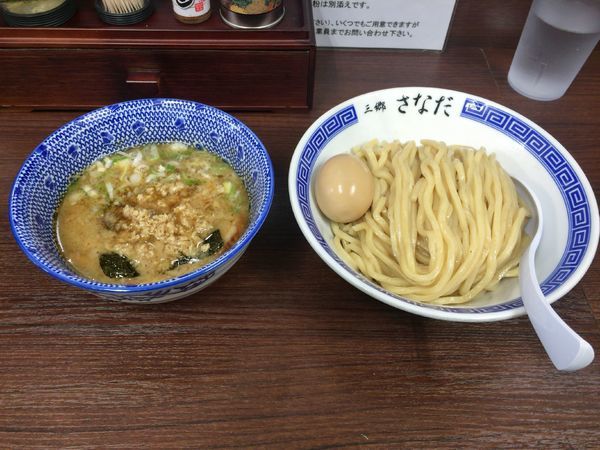 「特製つけめん 980円」@つけめん さなだの写真