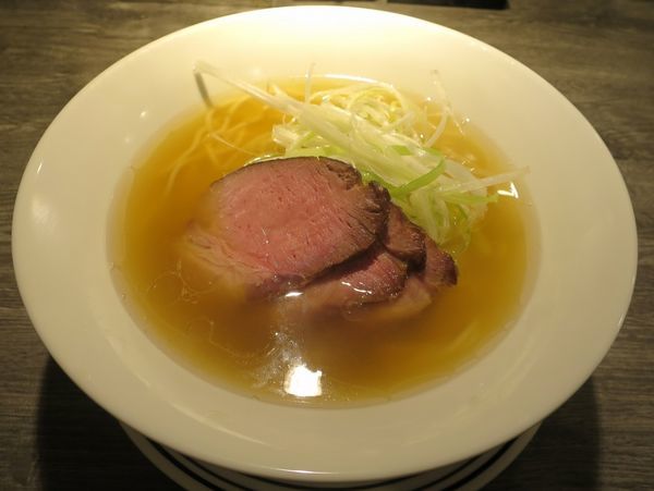 「鮪節塩そば（肩ロース） ８２０円」@中華そば 鍾馗 長野店の写真